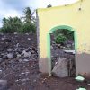 The mudslide crashed through several houses - Ternate