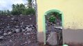 The mudslide crashed through several houses - Ternate