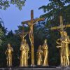 The crucifixion in a Catholic theme park, Sintang, West Kalimantan
