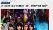 Elizabeth Pisani's essay on women in Indonesia, Nikkei